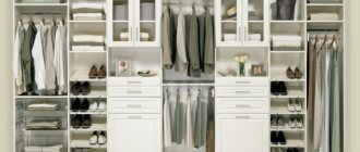(32 photos) Dressing room layout with dimensions 2x 1.5