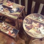 Decoupage of stools: master class for beginners, do-it-yourself photos and videos, old ones from Ikea, ladder and blank