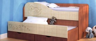Children&#39;s bed chipboard