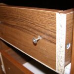 How to attach a front to a drawer?