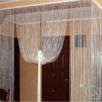 Thread curtains
