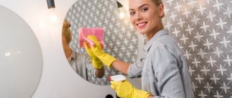 Очистить зеркальную поверхность без разводов можно с использованием специальных средств